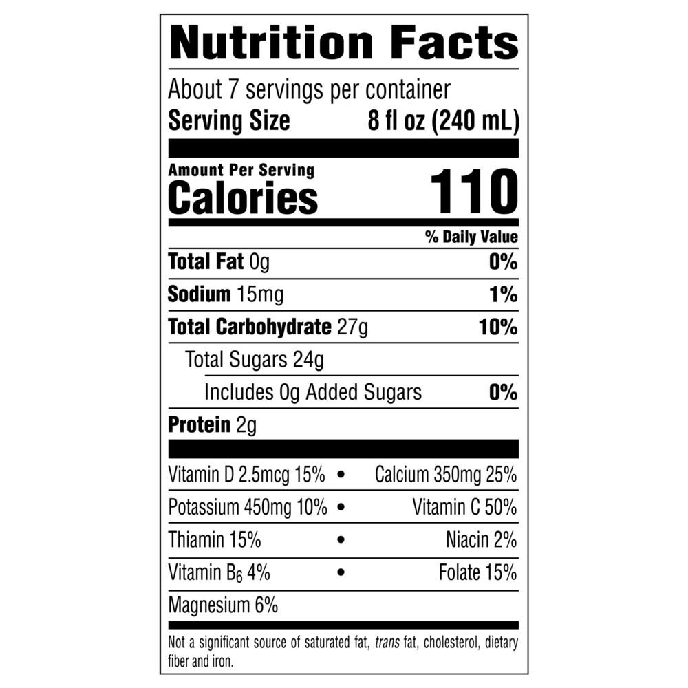 Minute Maid Orange Juice W Calcium Fruit Juice Drink Nutrition Facts minute-maid-orange-juice-w-calcium-fruit-juice-drink-nutrition-facts