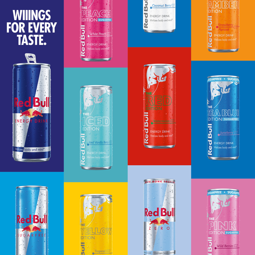 Red Bull Energy Drink 114mg Caffeine, 12 fl oz