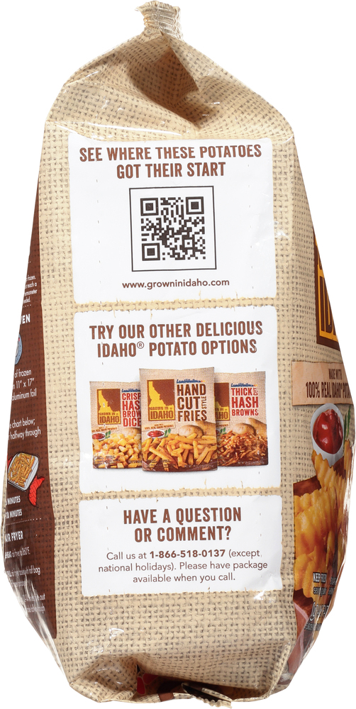 Lamb Weston Fries, Crinkle Cut, Super Crispy