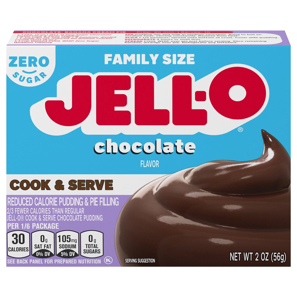 Cooked jello pudding on sale