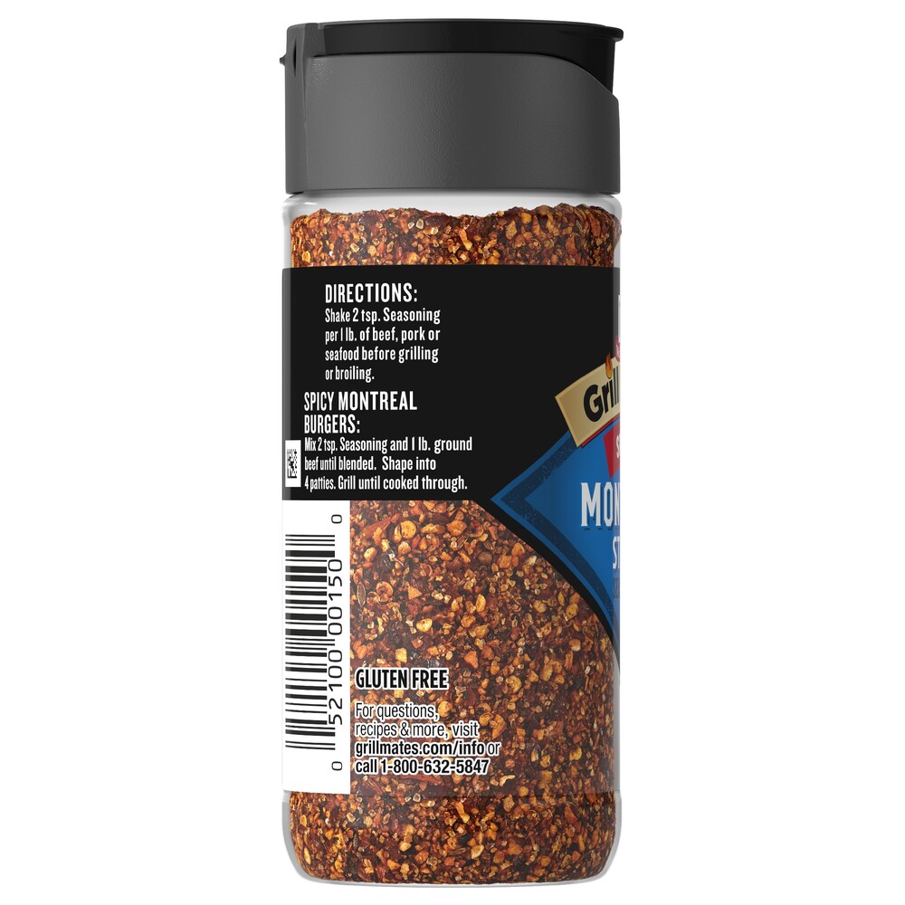 Spices in montreal steak seasoning on sale