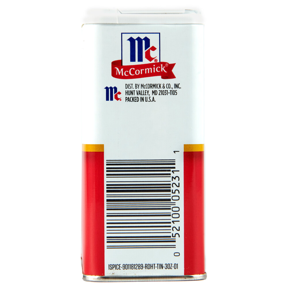Mccormick Pure Ground Black Pepper Mccormick Pepper
