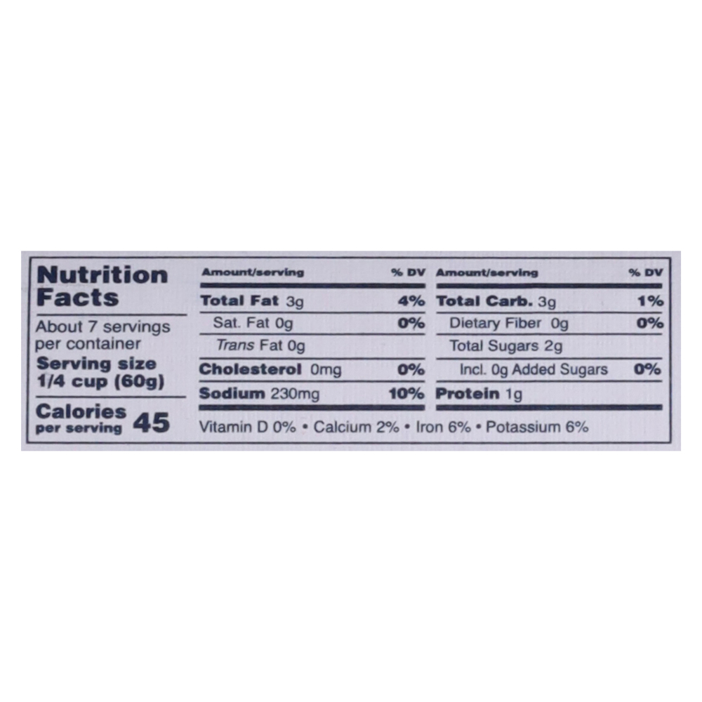 Carbone Pizza SauceNutritionFacts