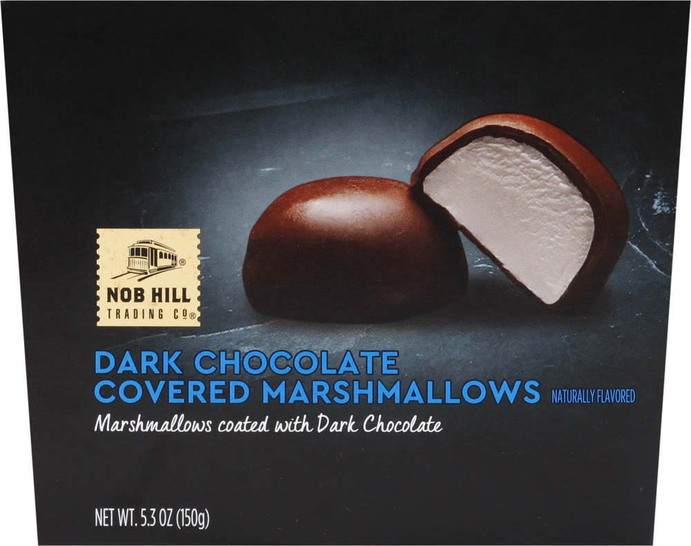 Nob Hill Trading Co. Dark Chocolate Covered Marshmallows