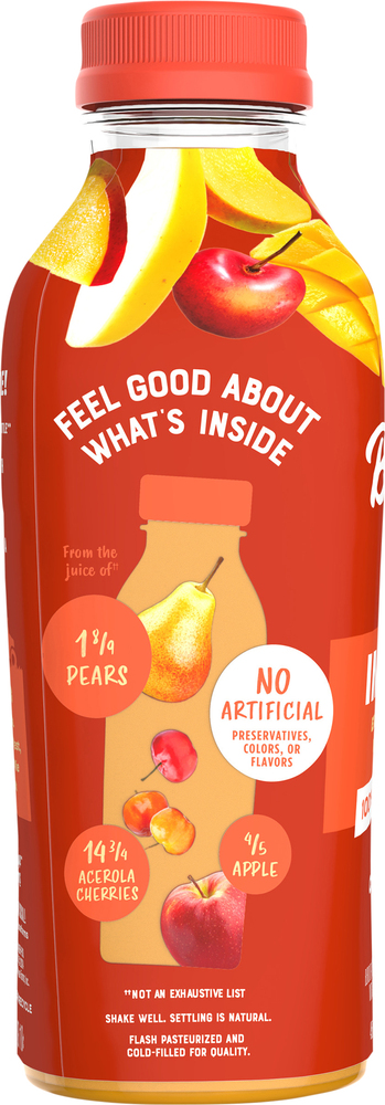 Jus Biostile Max Fruit King - 1L Avec 11 Jus De Fruits + Vitamines - Soutien Immunitaire & Digestion