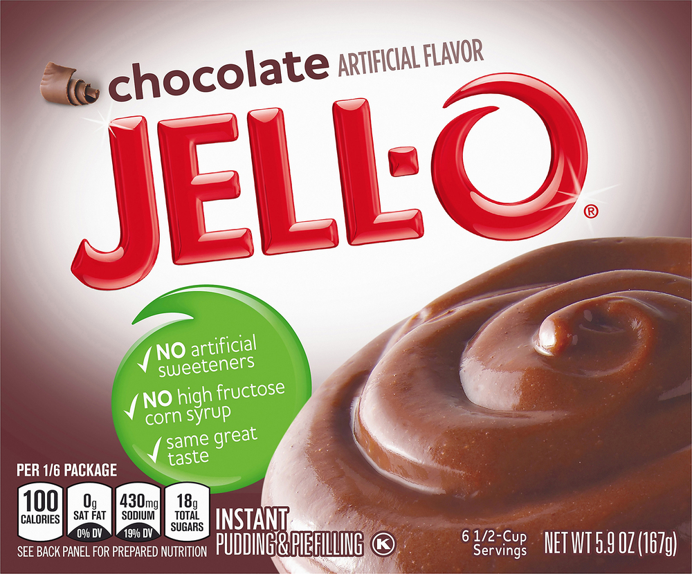 JellO Pudding & Pie Filling, Chocolate, Family