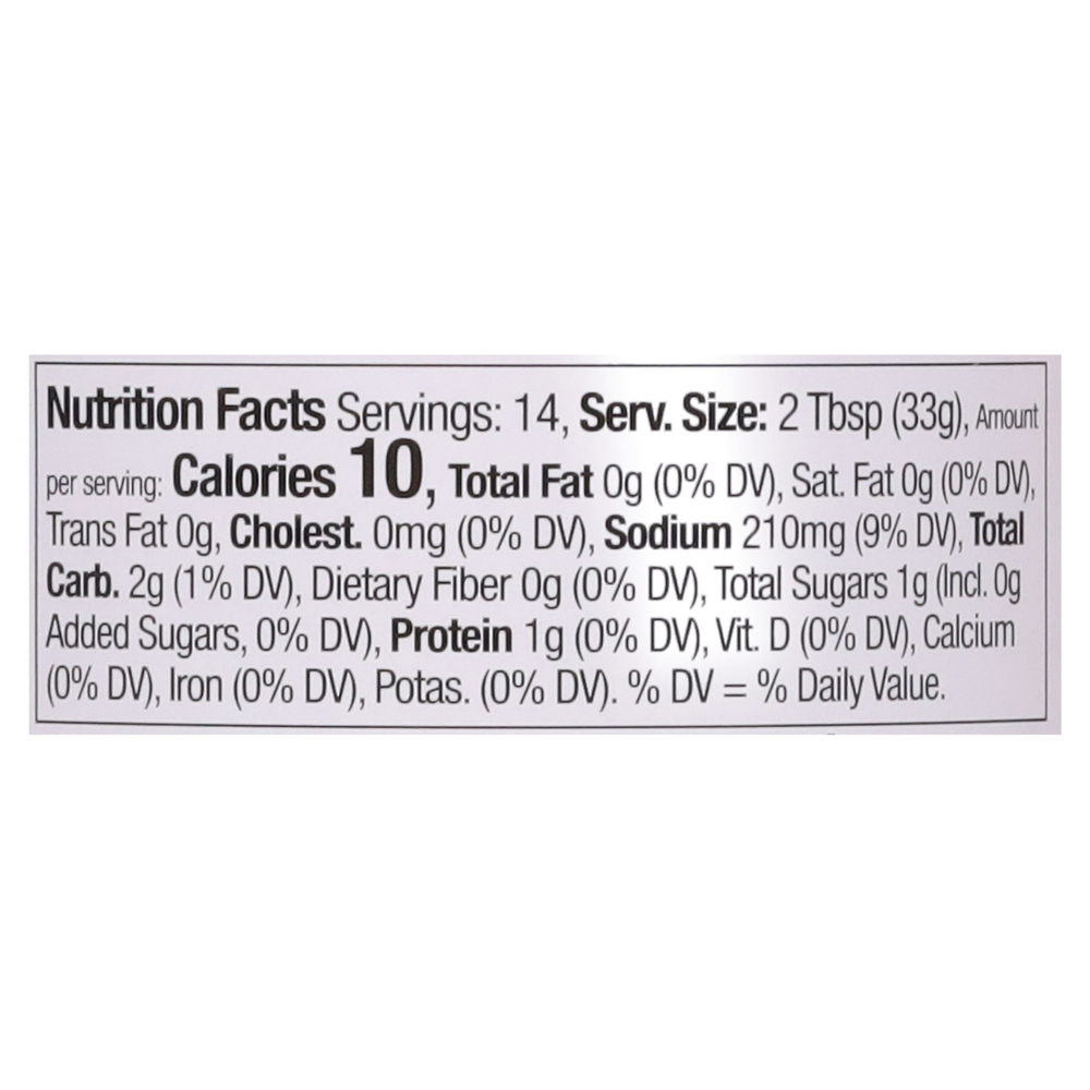 El Patio Legendary Salsa, HotNutritionFacts