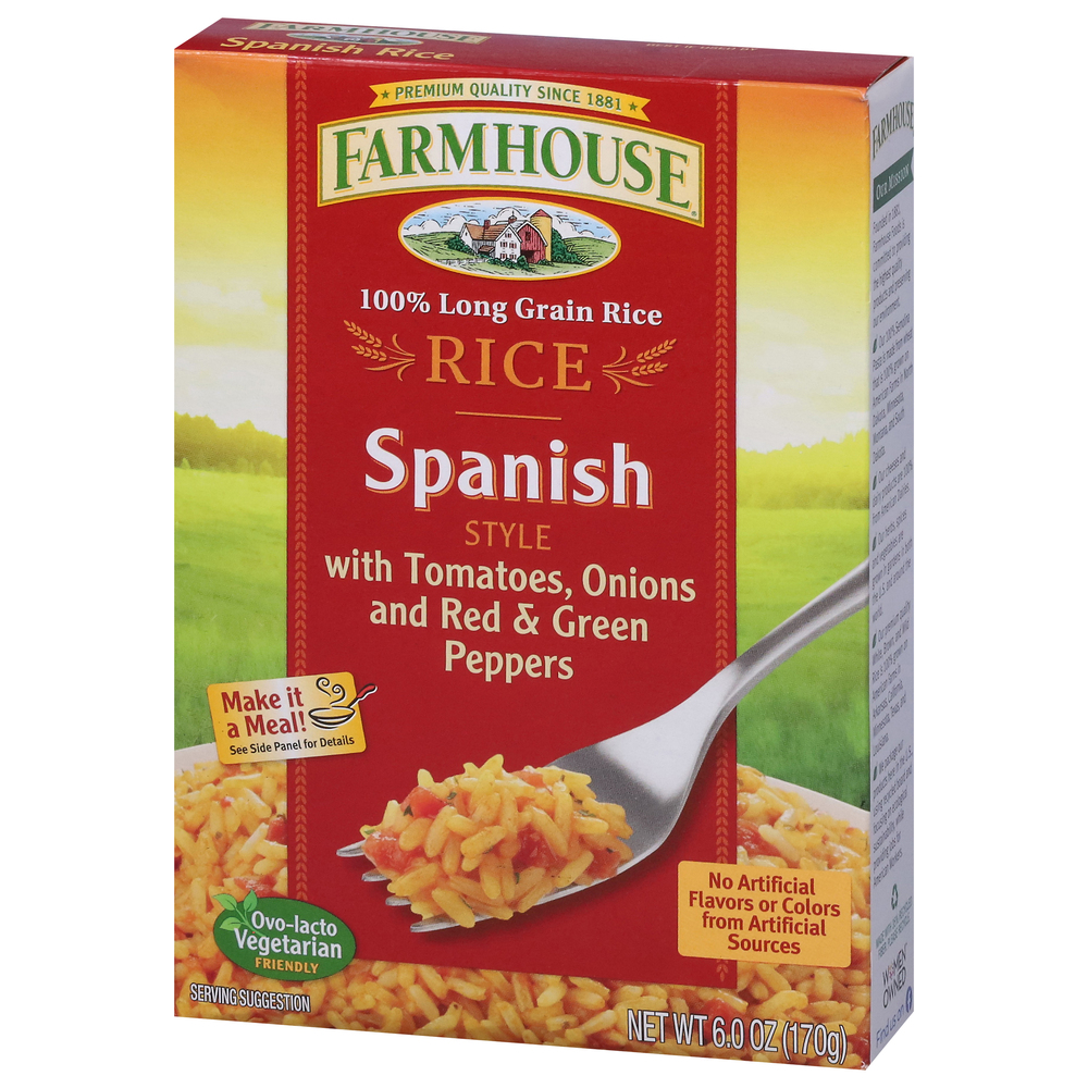 Castillo Brand Rice Farmhouse Rice, Long Grain, Spanish Style-Front-Right-Elevated