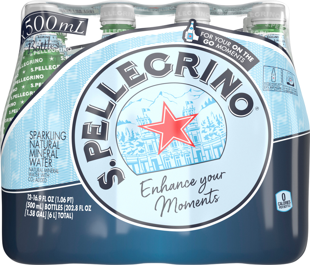 San Pellegrino Sparkling Natural Mineral Water Same-Day Delivery