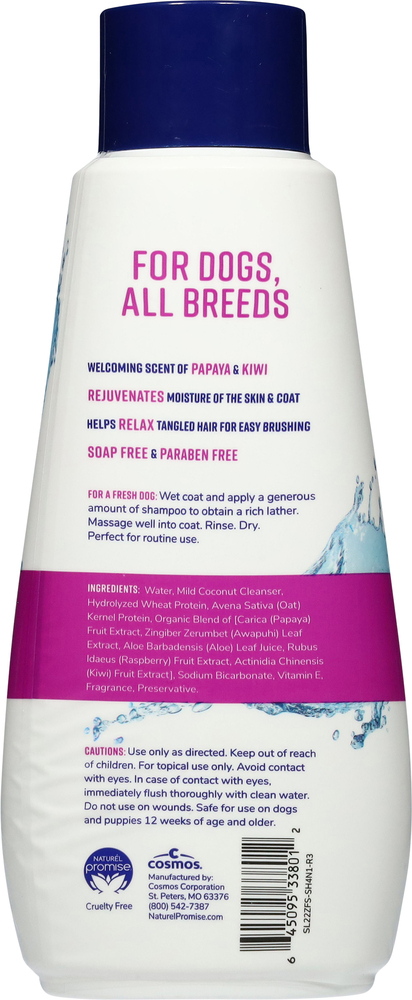 Fresh and soothing dog shampoo lavish 4 in 1 shop