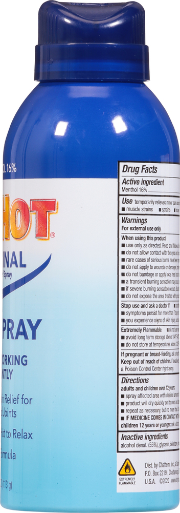 Icy Hot Pain Relief Spray, Original, Dry-Planogram-Right