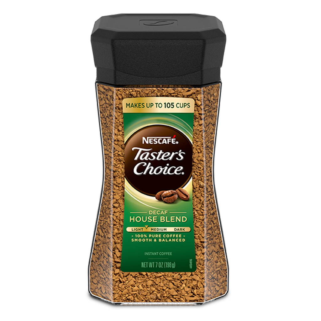 Nescafé taster's choice decaf house blend instant coffee, 7 oz