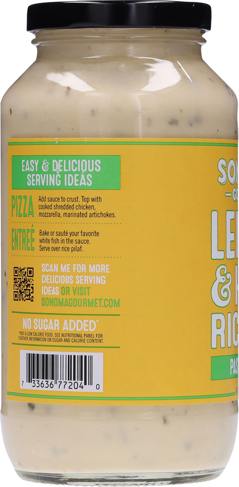 Sonoma Gourmet Lemon & Herb Ricotta Pasta Sauce