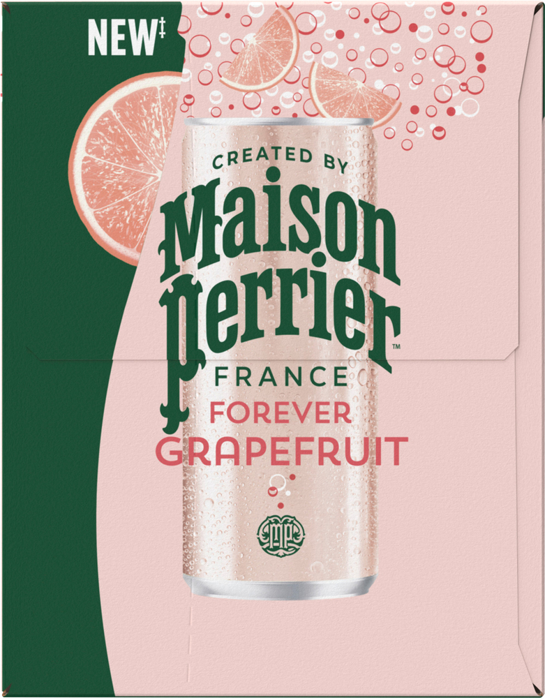Maison Perrier Sparkling Water, Forever Grapefruit