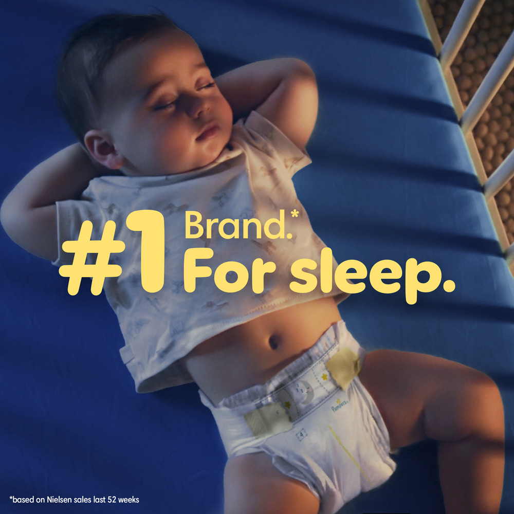 Pampers Swaddlers Overnights Swaddlers Overnight Diapers Size 6 42 Count