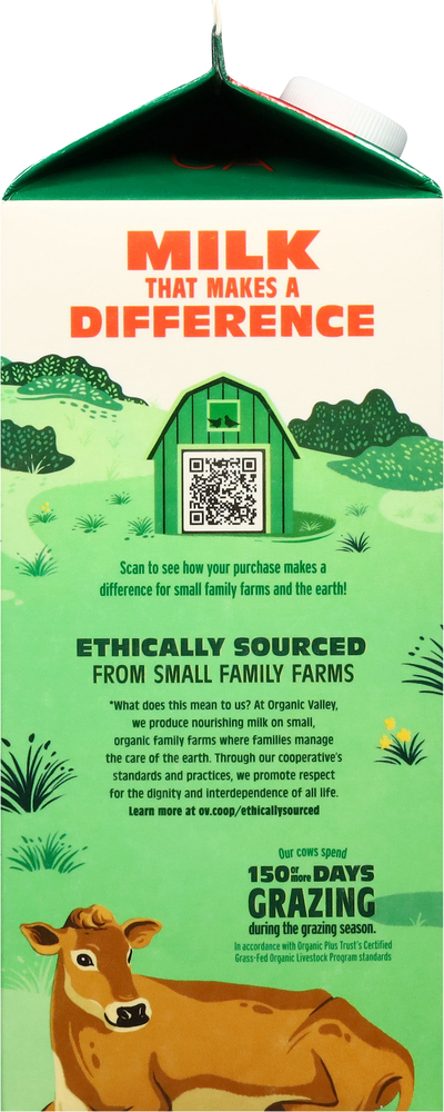 Organic Valley Milk, Whole, Organic