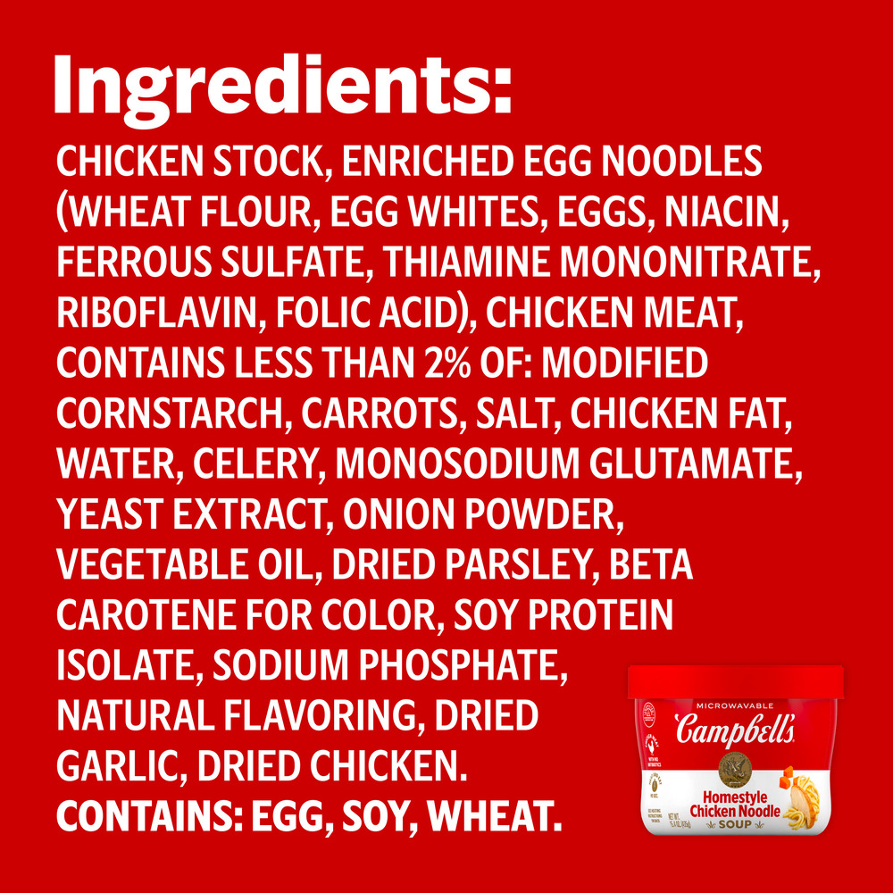 Campbell's® Homestyle Chicken Noodle Soup