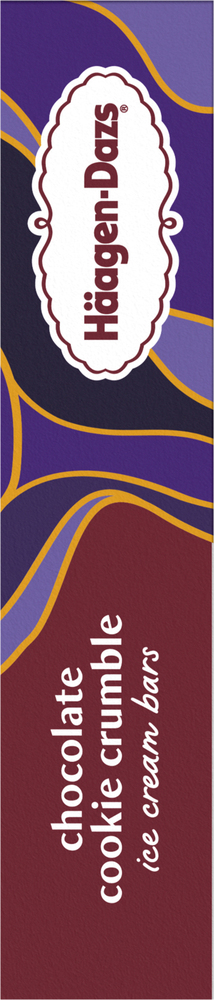 Haagen-Dazs Ice Cream Bars, Chocolate Cookie Crumble