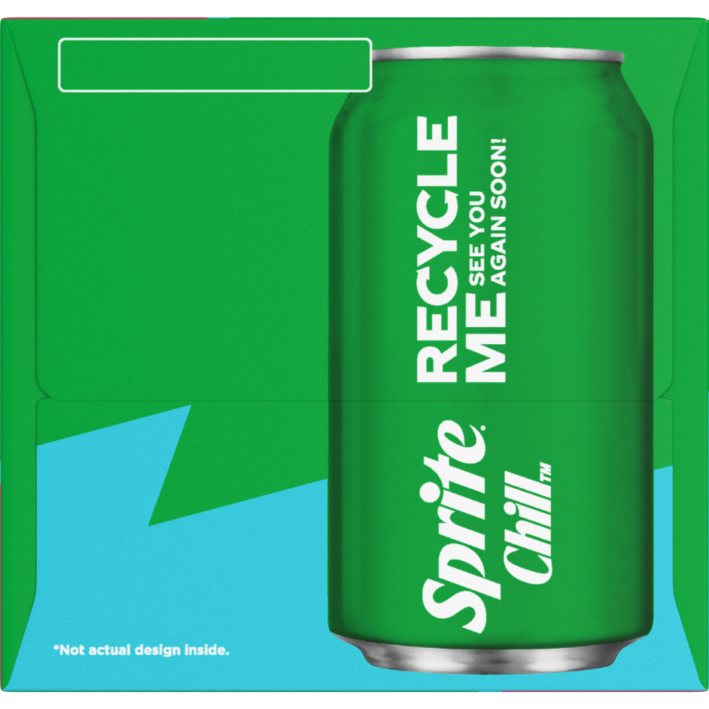 Sprite Sprite® ® Chill Cherry Lime Natural Flavor Soda Soft Drink Cans