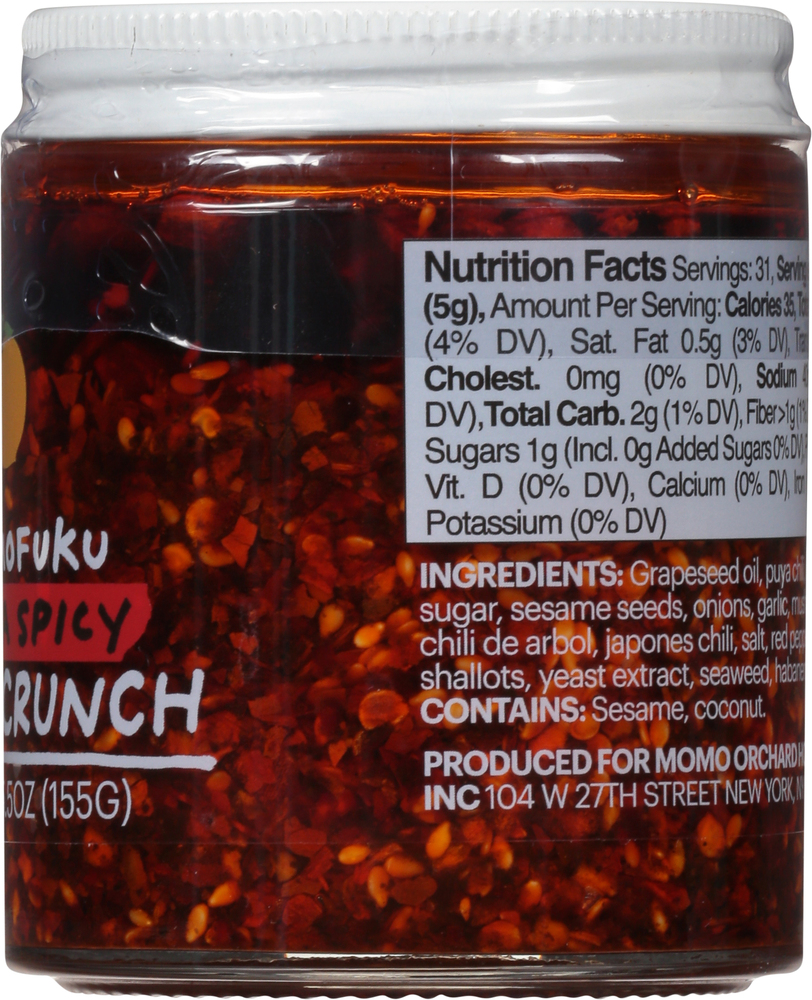 Momofuku Chili Crunch, Extra Spicy