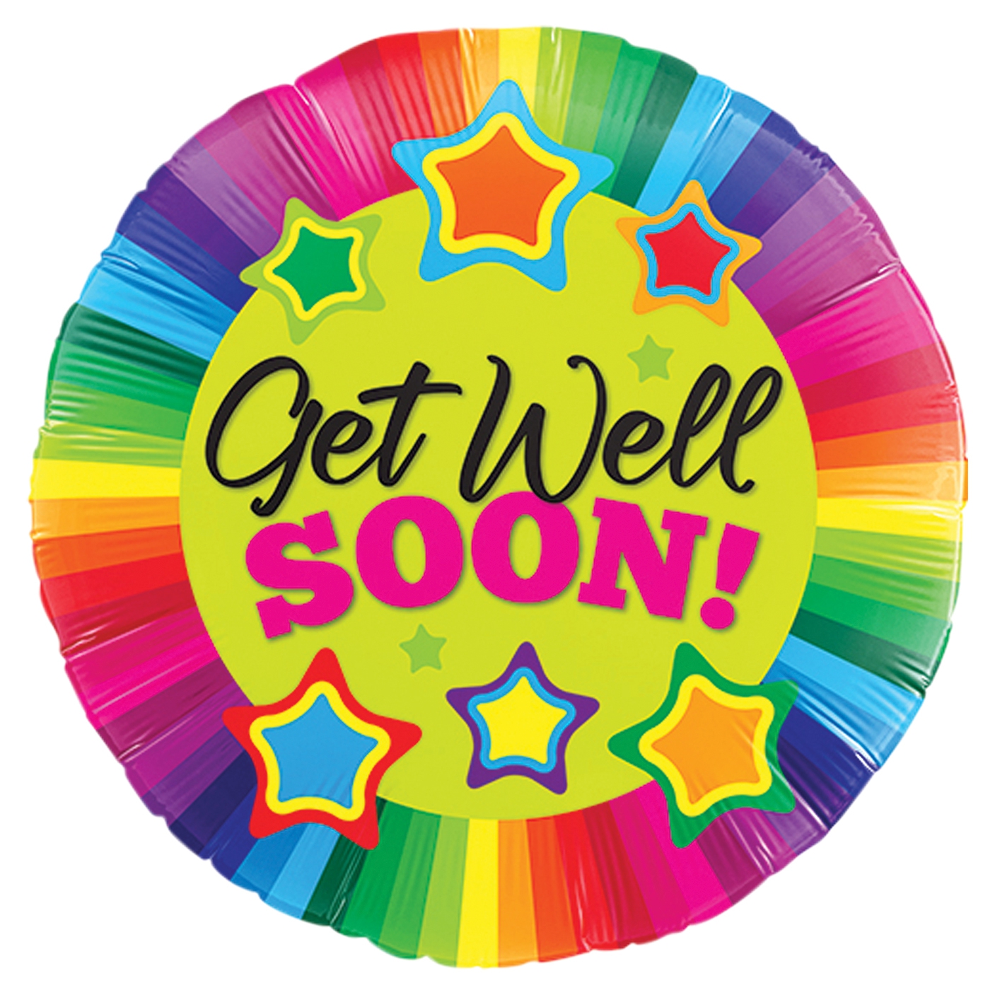 18in Get Well Soon! Balloon 18in Get Well Soon! Balloon