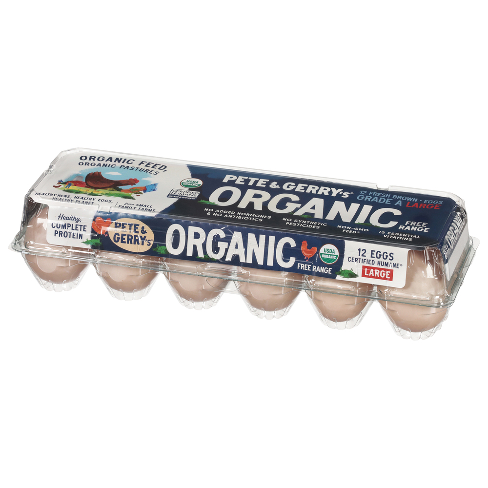 アニュアルバード 2017 egg Pete & Gerry's Eggs, Organic, Brown