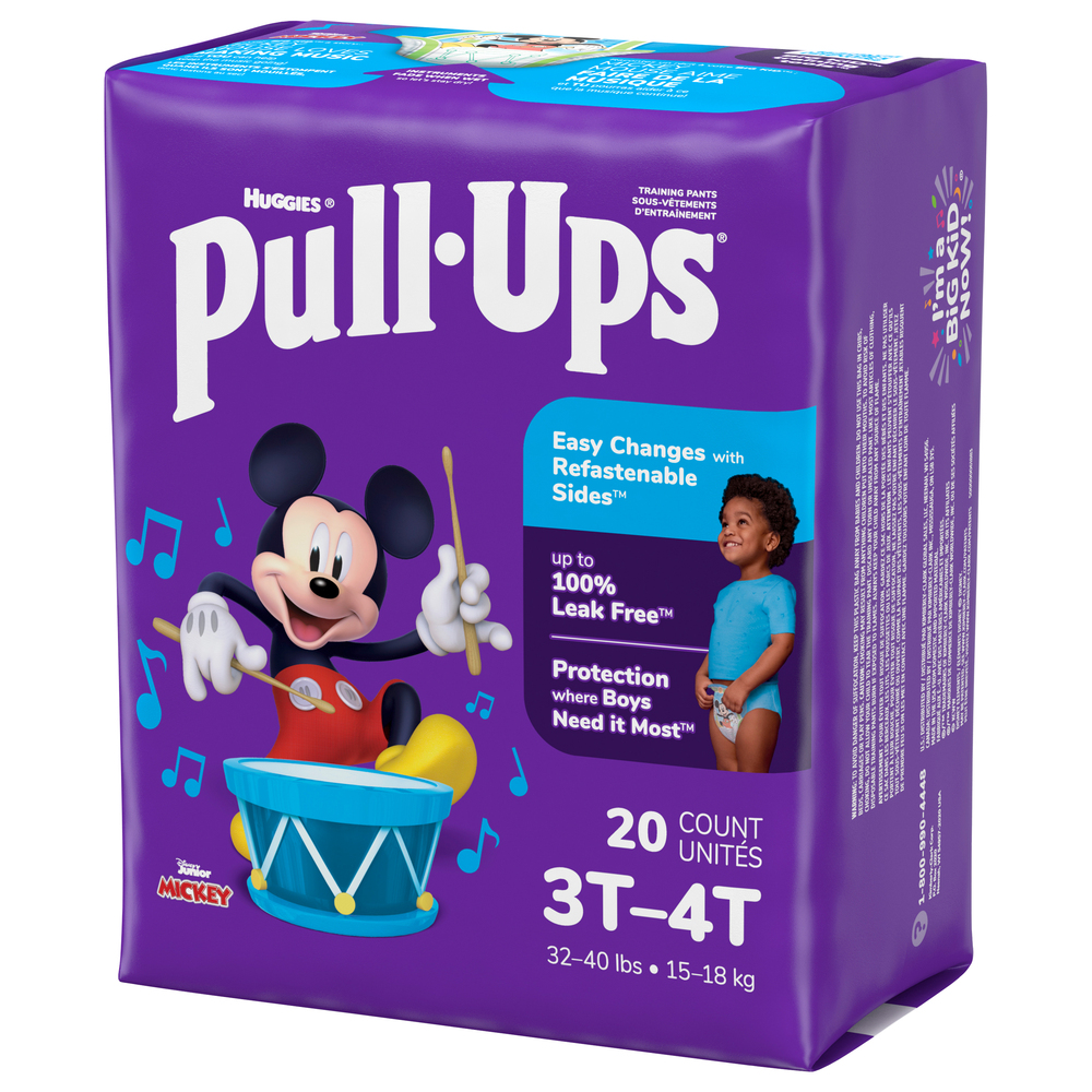 Pull-Ups Training Pants, Disney Junior Mickey, 3T-4T (32-40 lbs)