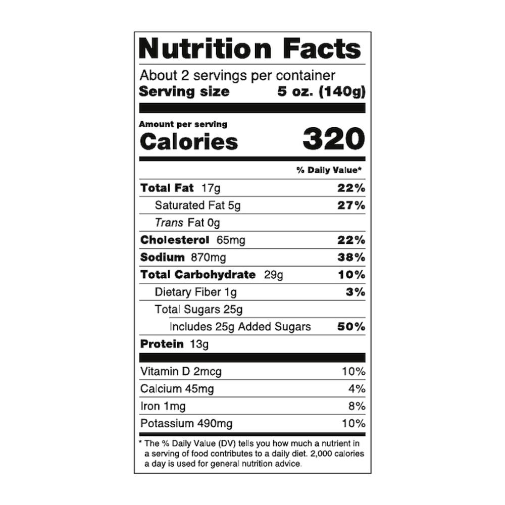 Coleman Natural Duroc St. Louis Style Bbq Sauced Pork Spare Rib