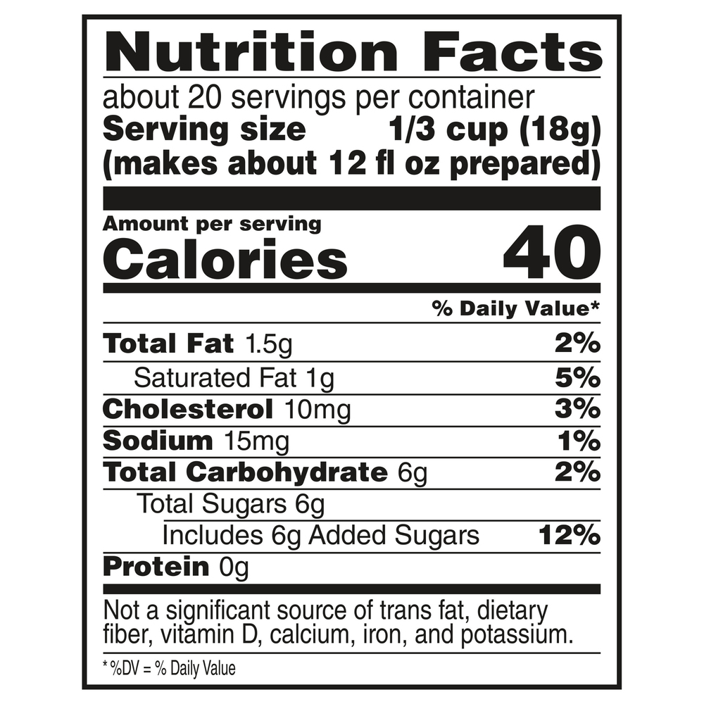 reddi-wip-foamed-dairy-blend-sweet-foam-barista-series-nutrition-facts