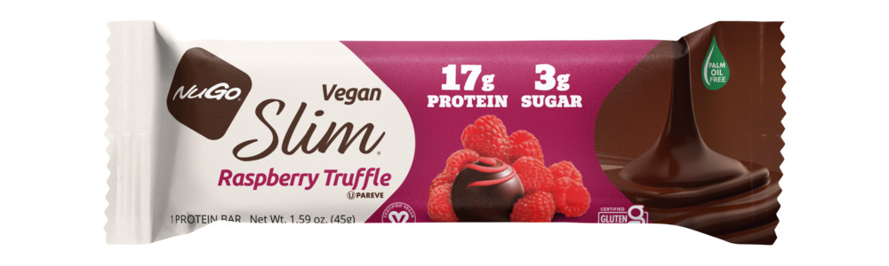 NuGo Slim Protein Bar, Raspberry Truffle-Main