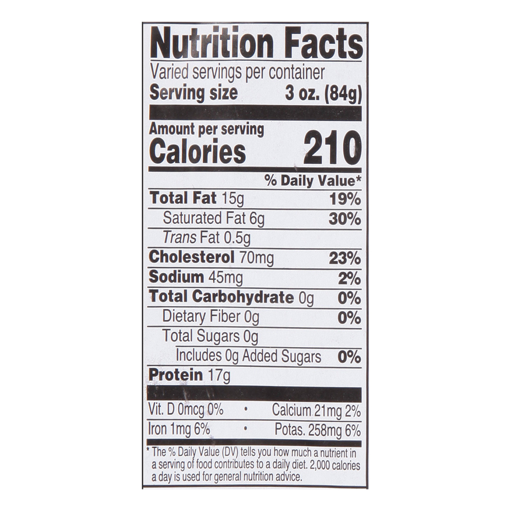 Four Brothers Tenderloin Steak, Hereford Beef, BonelessNutritionFacts