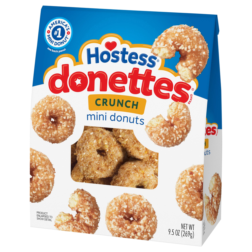 Hostess Donuts, Crunch, MiniFrontRightElevated