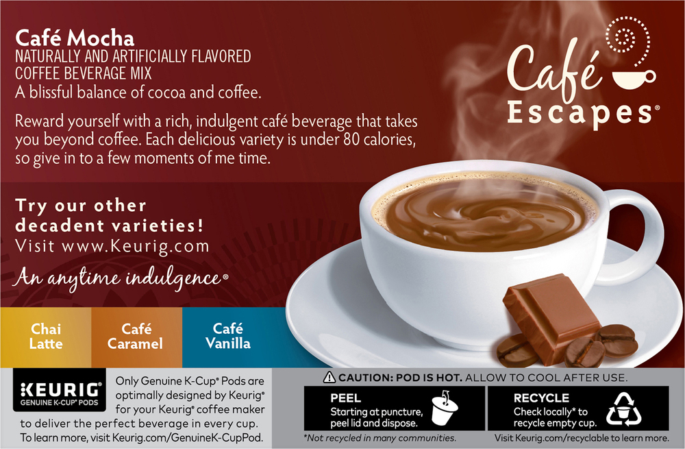 Cafe escapes cafe vanilla shop