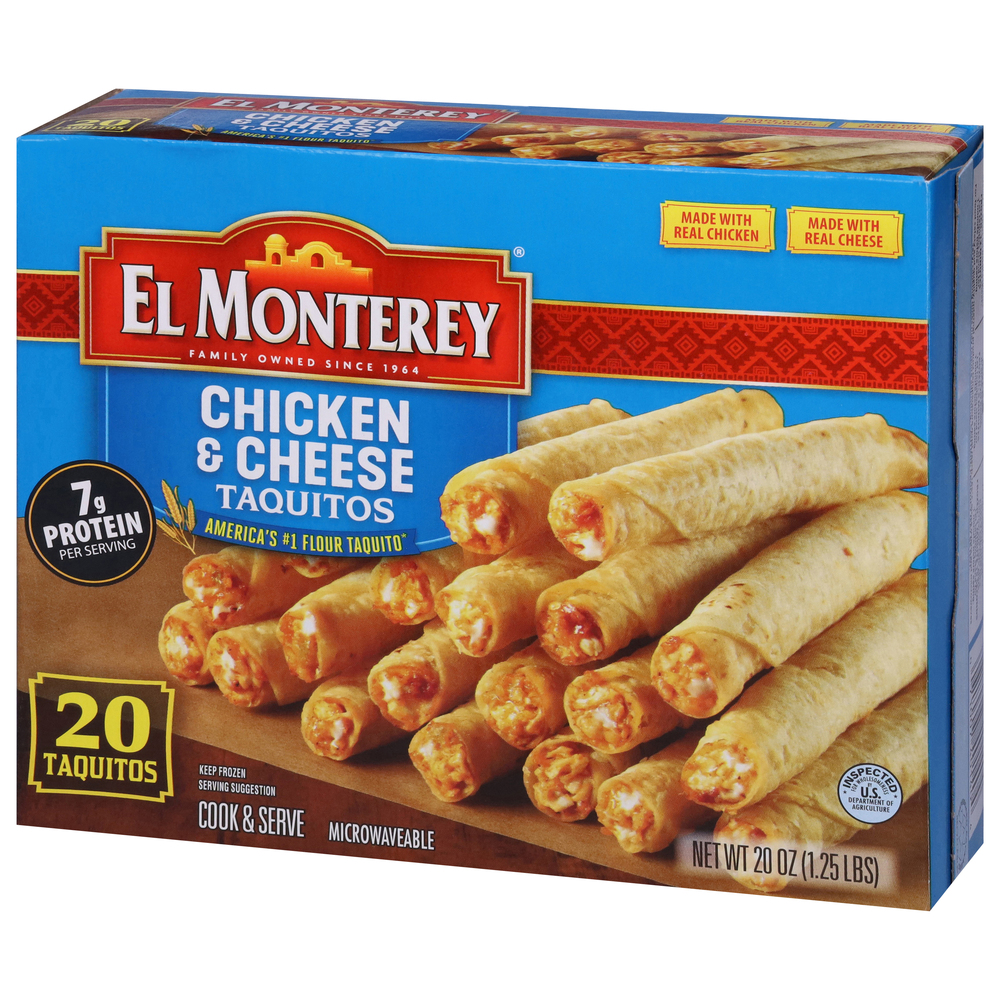 El Monterey Taquitos, Chicken & CheeseHorizontalRightElevated