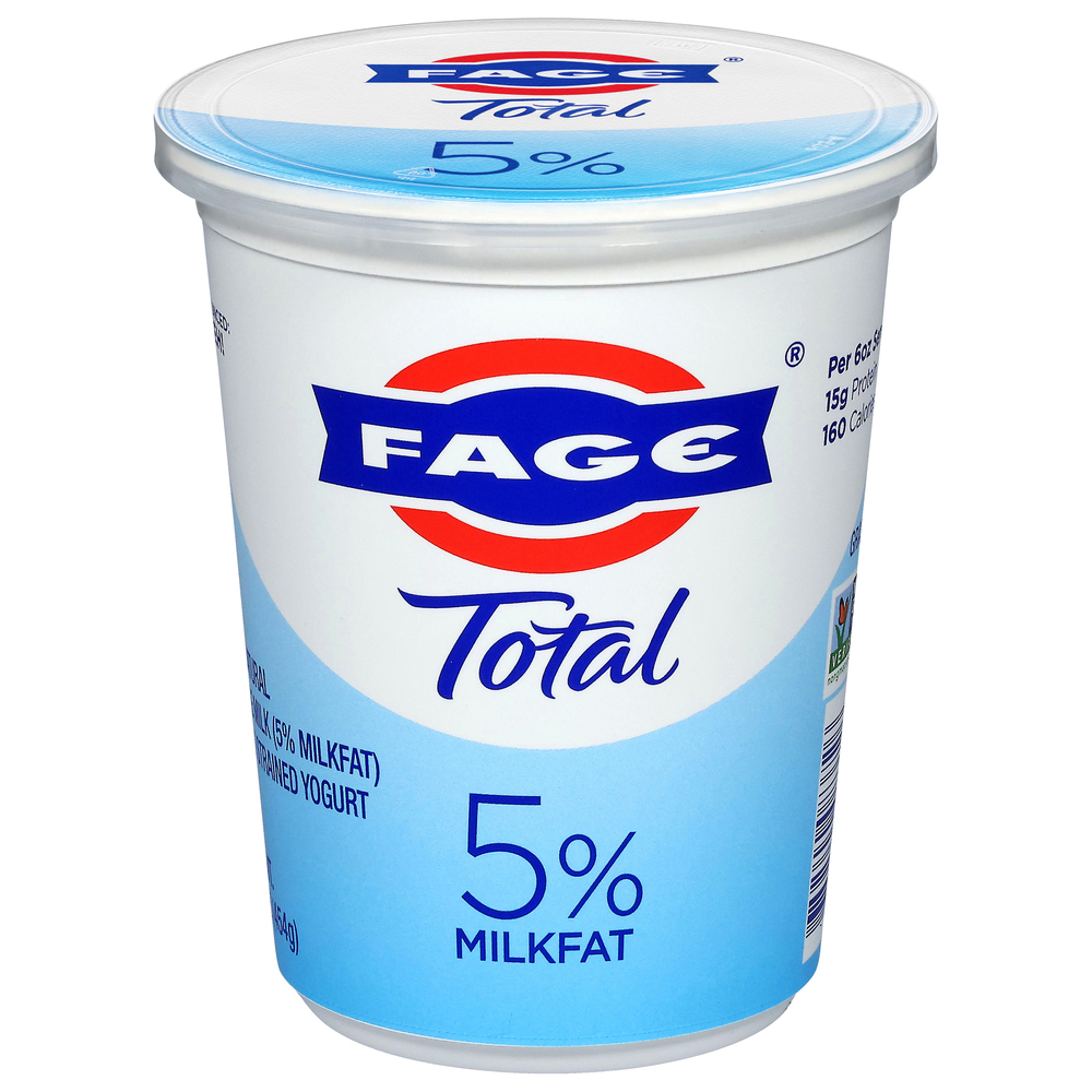 Fage Total Yogurt, Greek, 5 Milkfat, StrainedMain