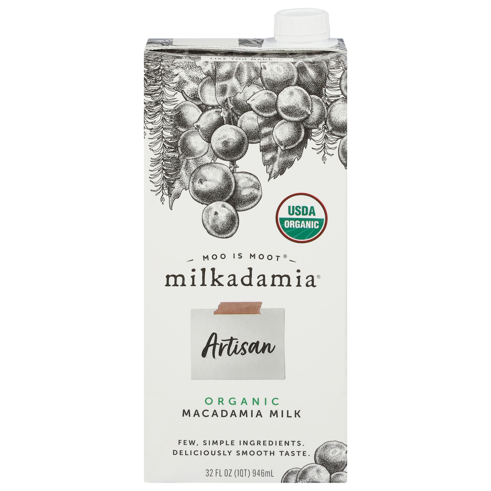 Milkadamia Macadamia Milk, Organic, Artisan