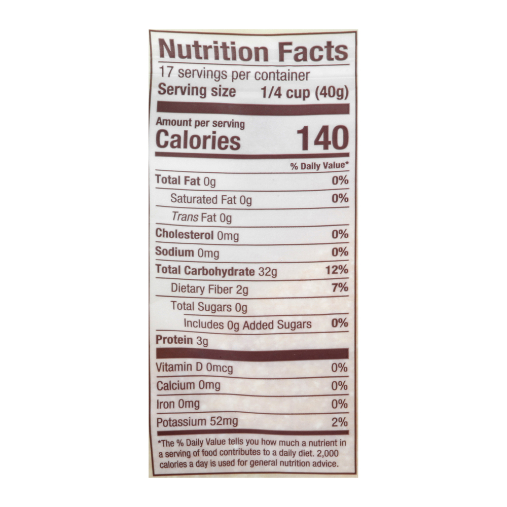 Bobs Red Mill Corn Grits, Organic, PolentaNutritionFacts