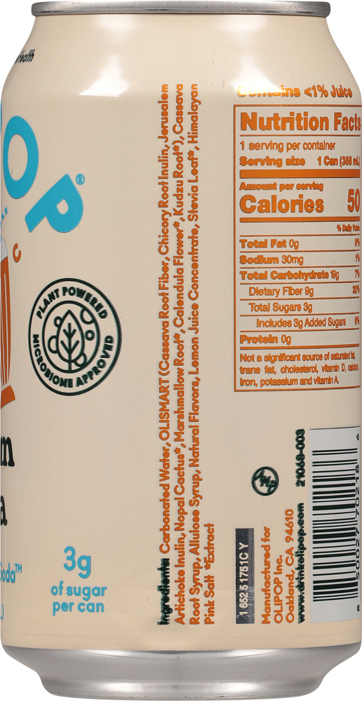 【ROBOT】Cream Soda 3点セット Olipop Cream Soda