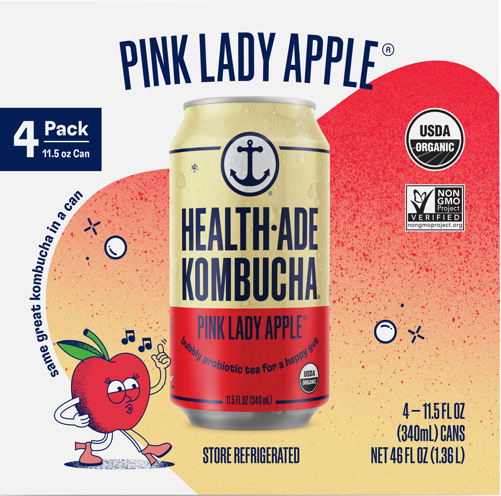 Health-Ade Pink Lady Apple Kombucha