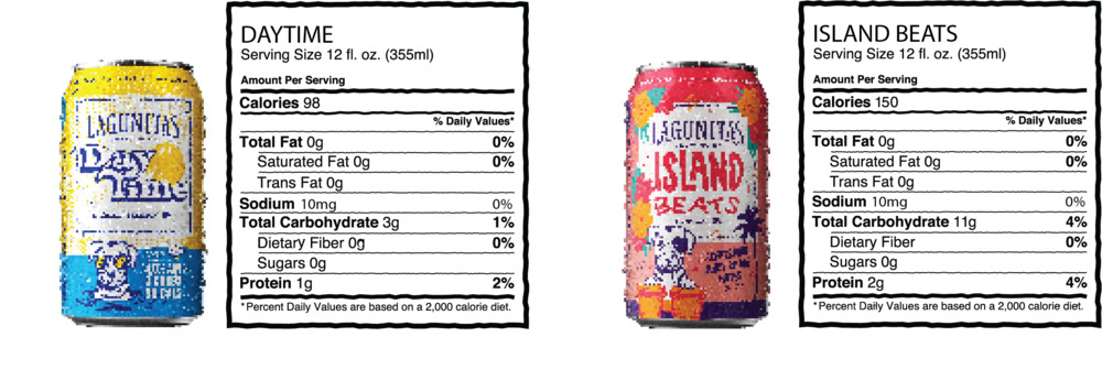Lagunitas Sessions Pack, PILS, DayTime and Island Beats