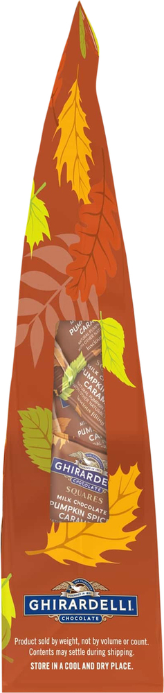 Ghirardelli Squares Pumpkin Spice Caramel Milk Chocolate