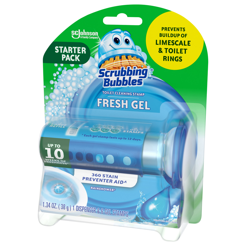 Scrubbing Bubbles Fresh Gel Toilet Cleaning Stamp - Thumbnail 3