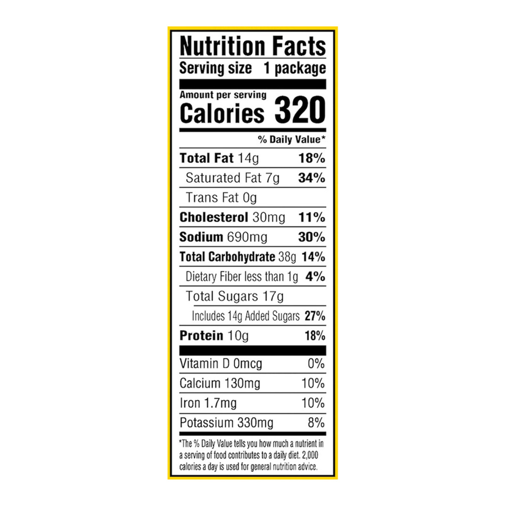 Lunchables Ham and American Cracker StackersNutritionFacts