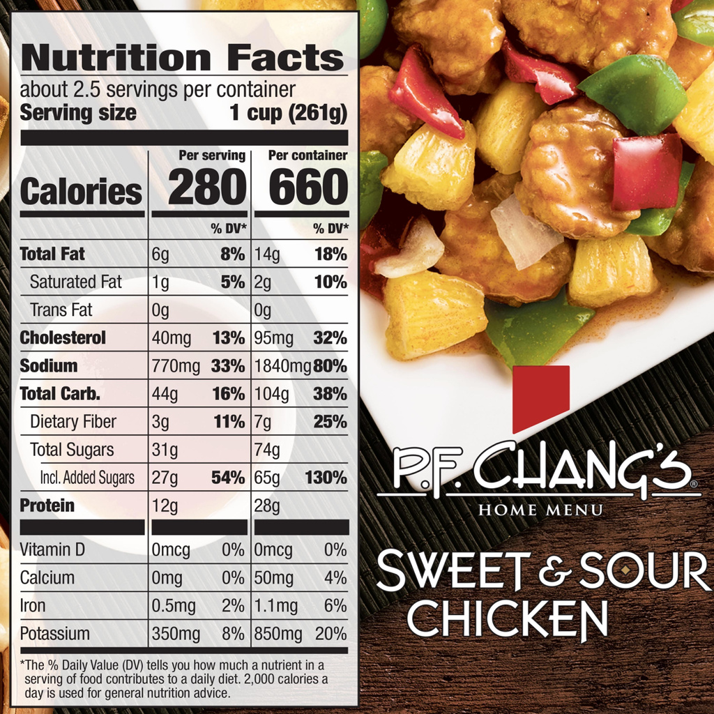 P.F. Chang's Sweet & Sour Chicken