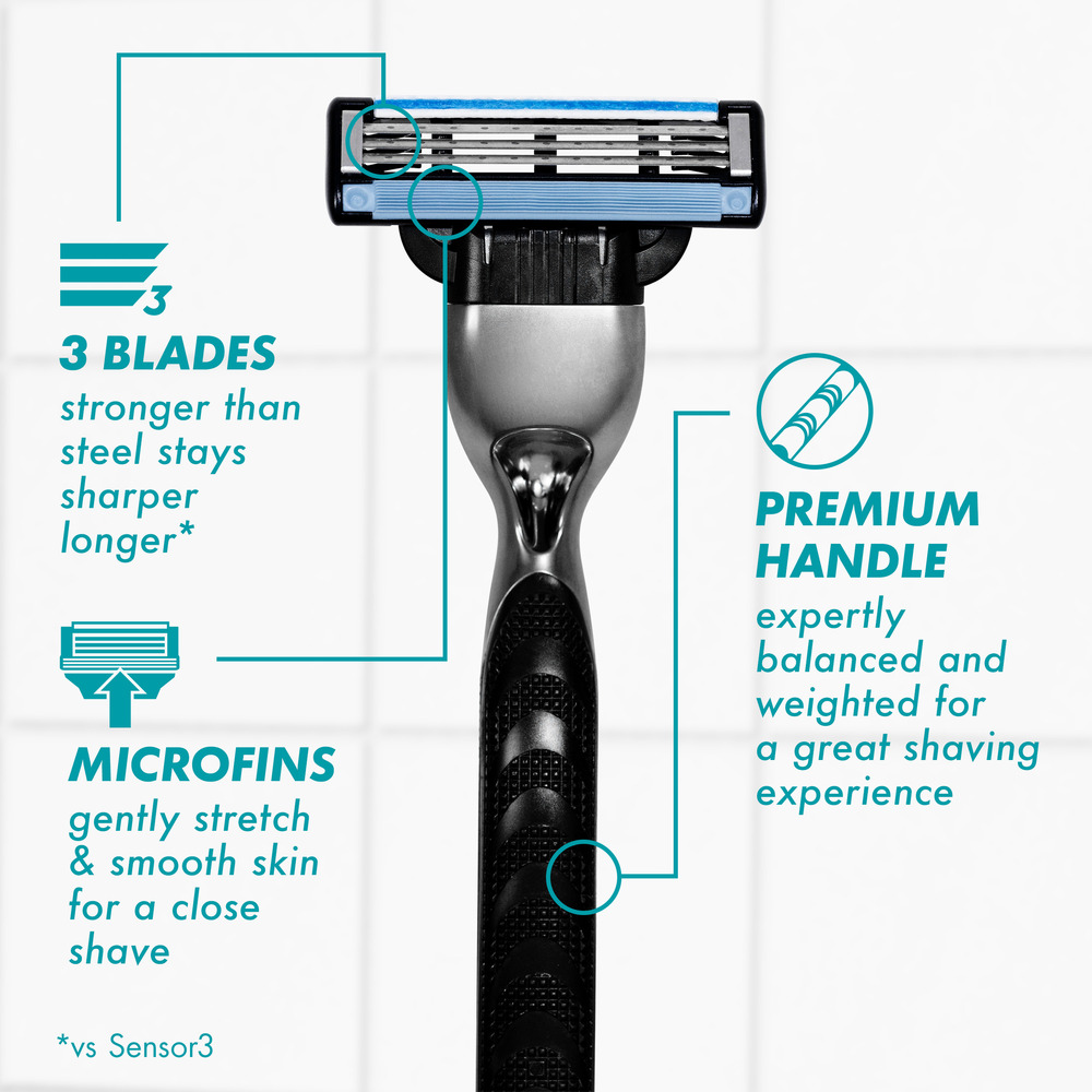 Gillette mach 3 razor discount