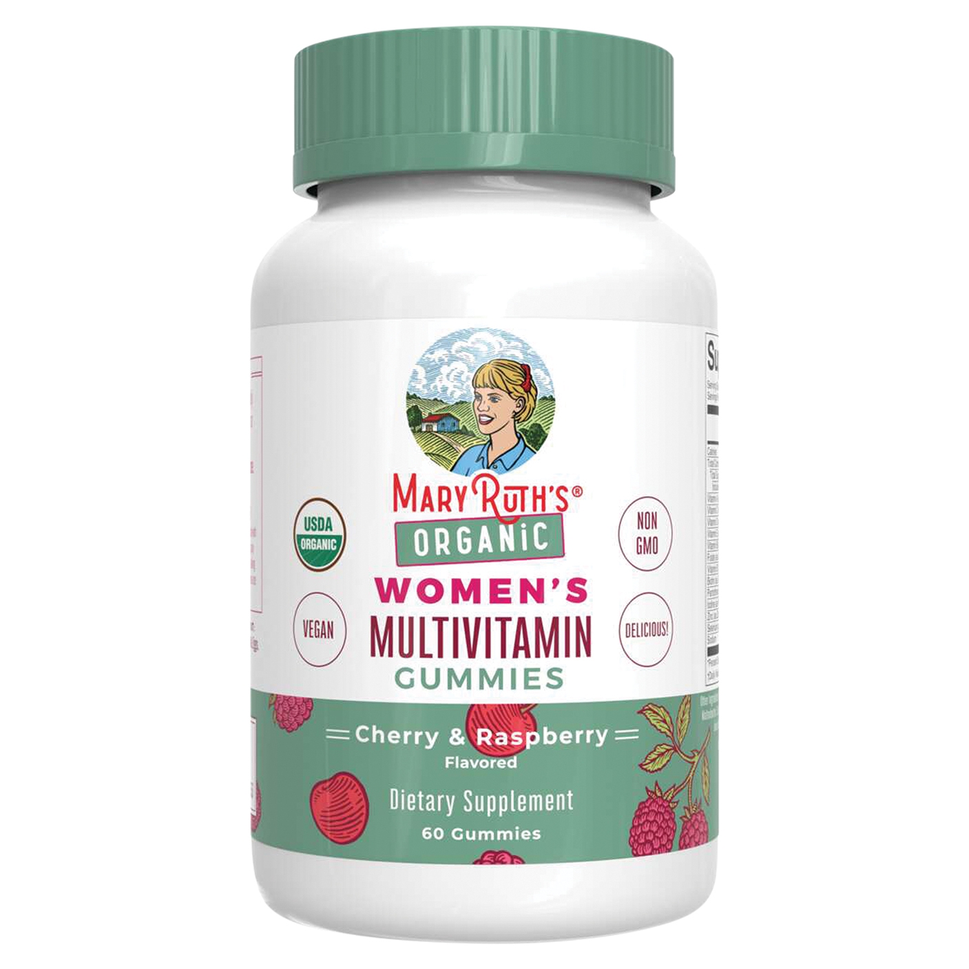 Mary Ruth's Organic Cherry Raspberry Women's Multivitamin
