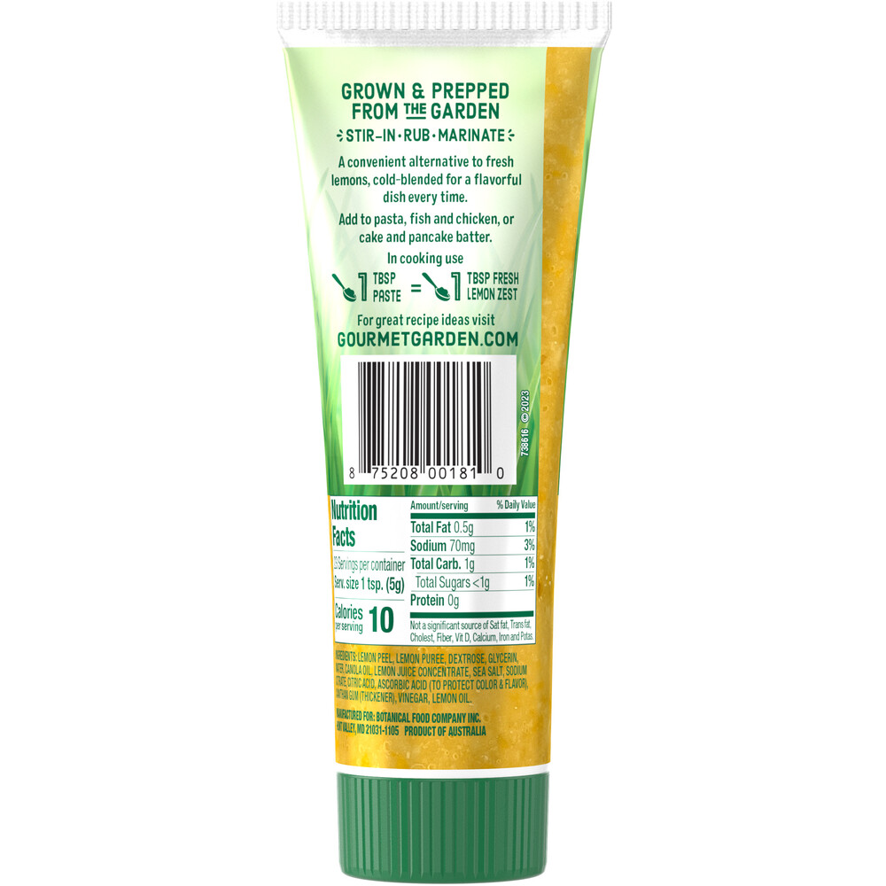 Gourmet Garden Zesty Lemon Stir-In Paste