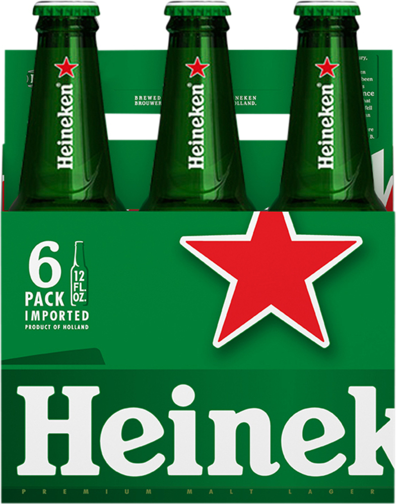 Heineken Beer, Original, 6 Pack