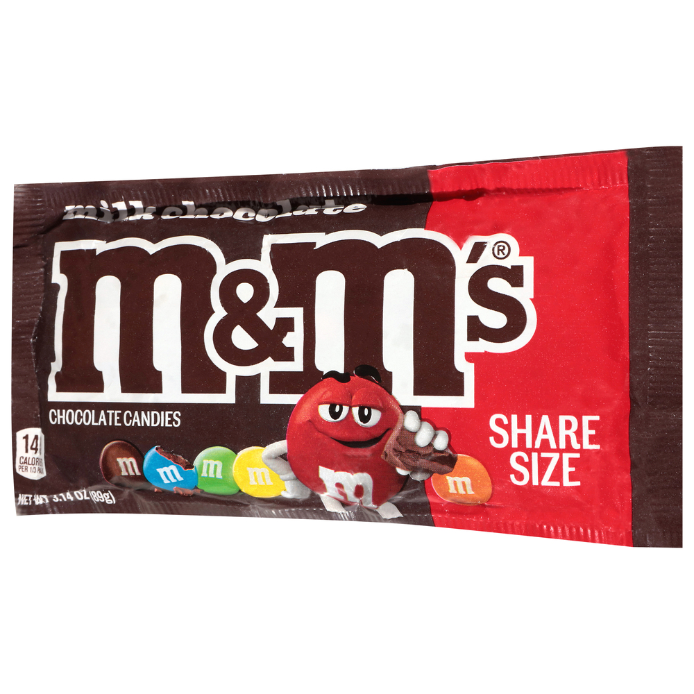 M&M's Milk Chocolate Chocolate Candies Share Size