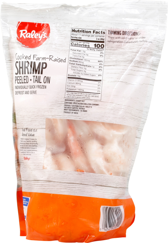 Raley's Cooked Jumbo Shrimp